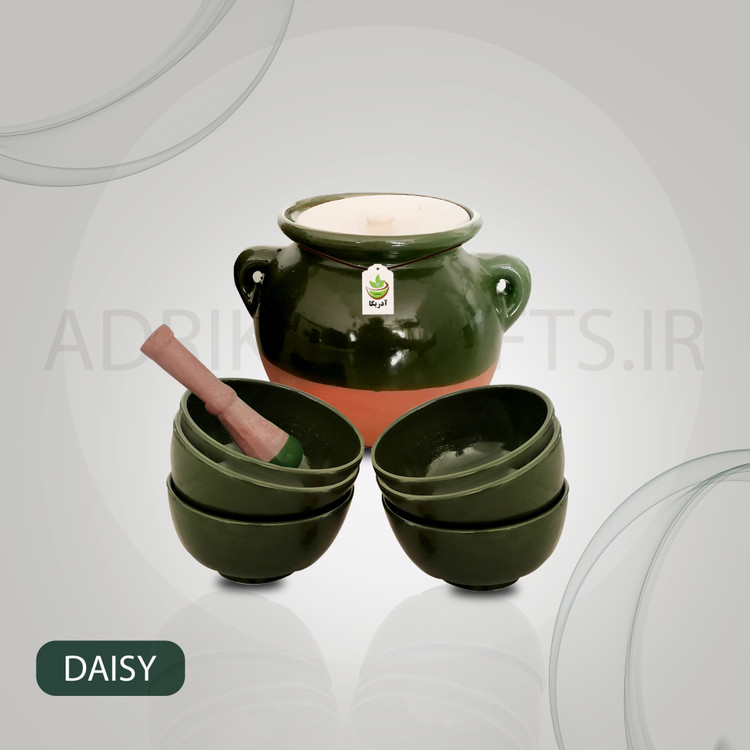سرویس دیزی سفالی 6 نفره