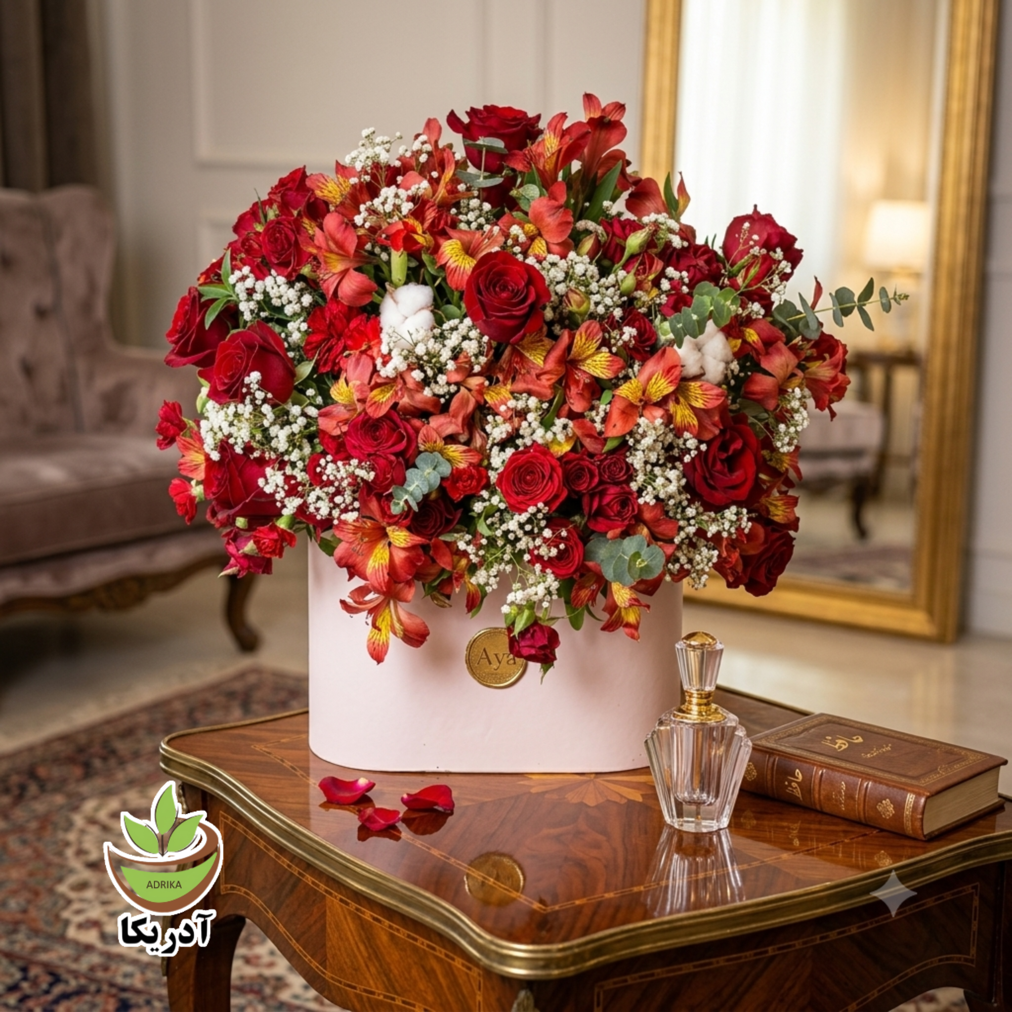 دسته گل طبیعی
