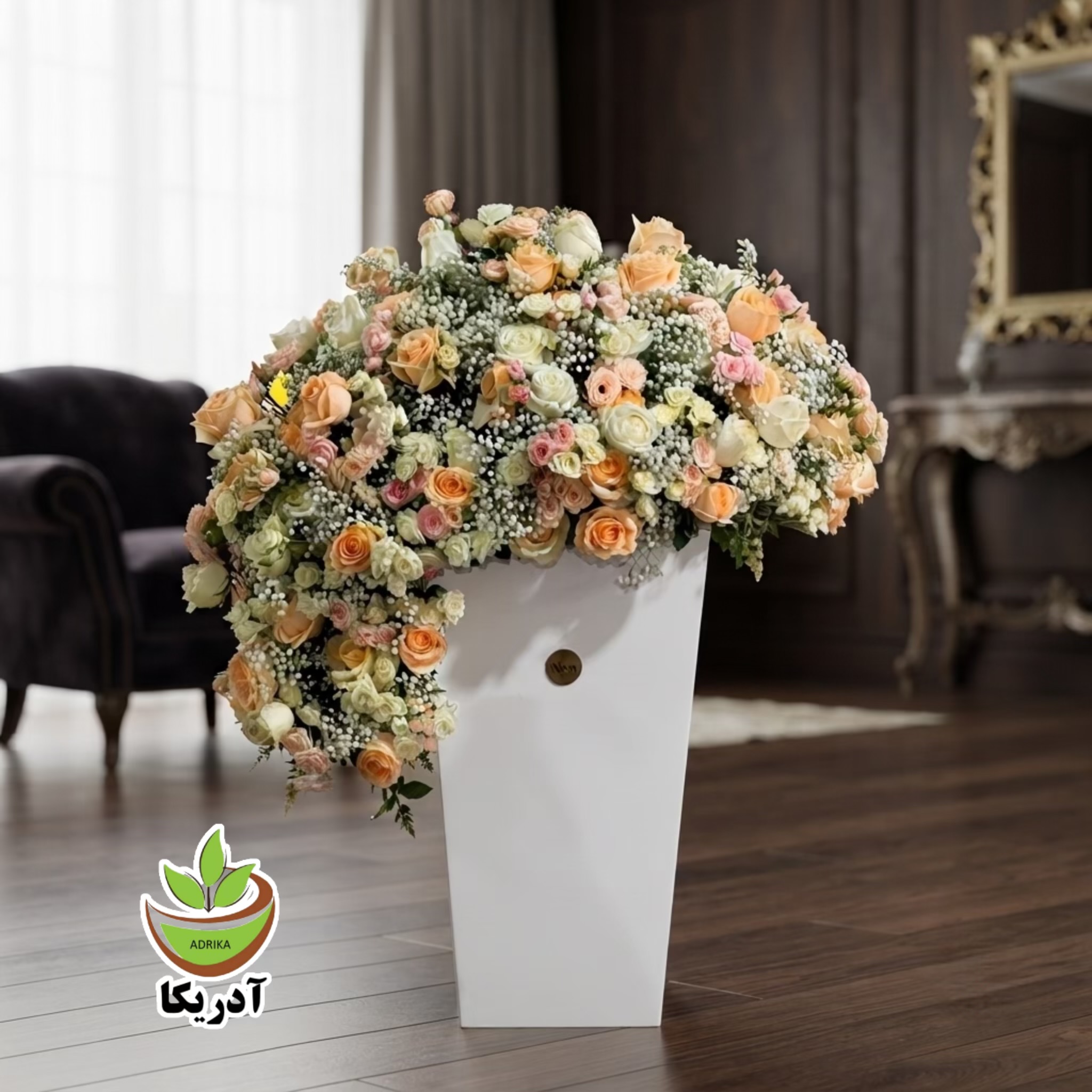 سبد گل طبیعی