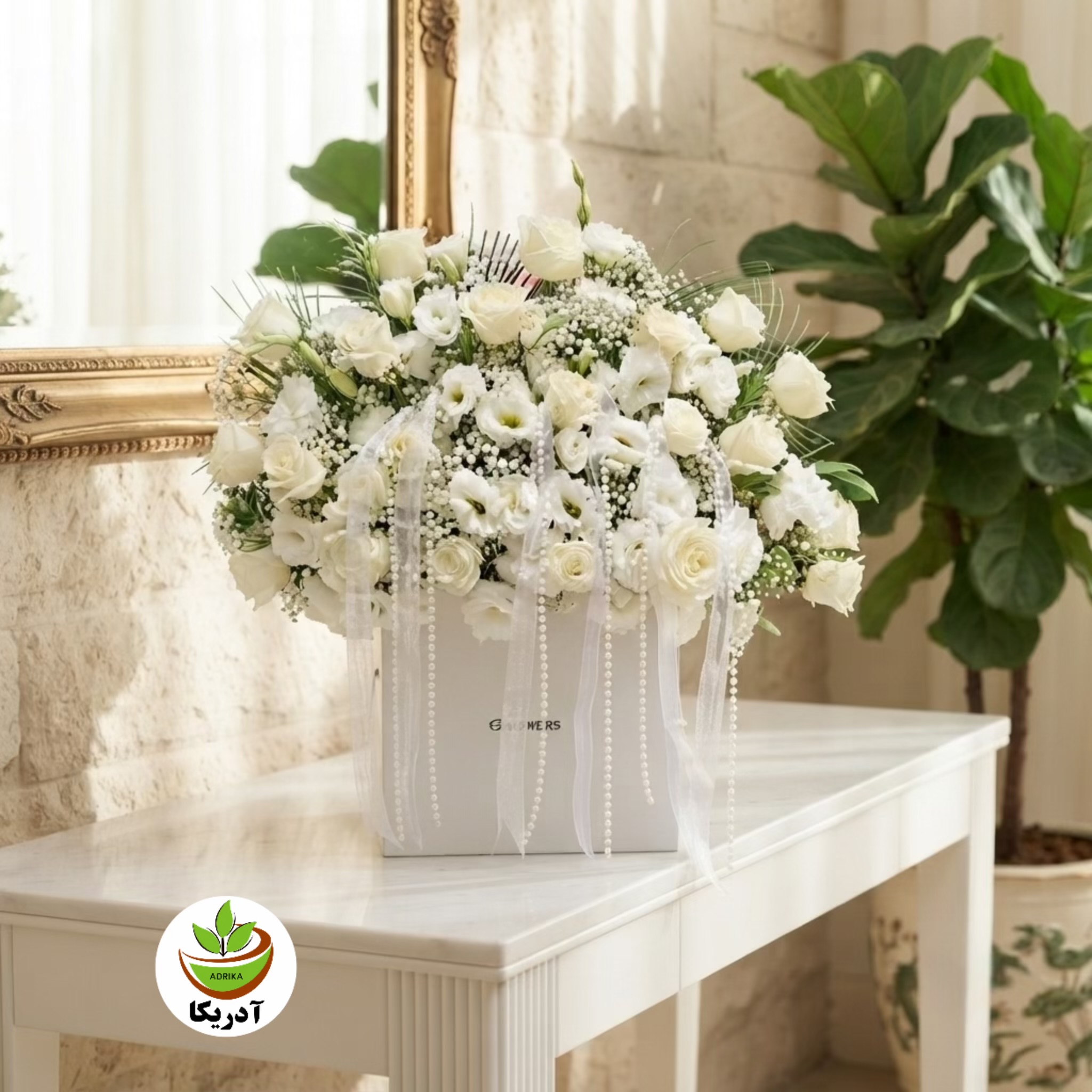 سبد گل طبیعی