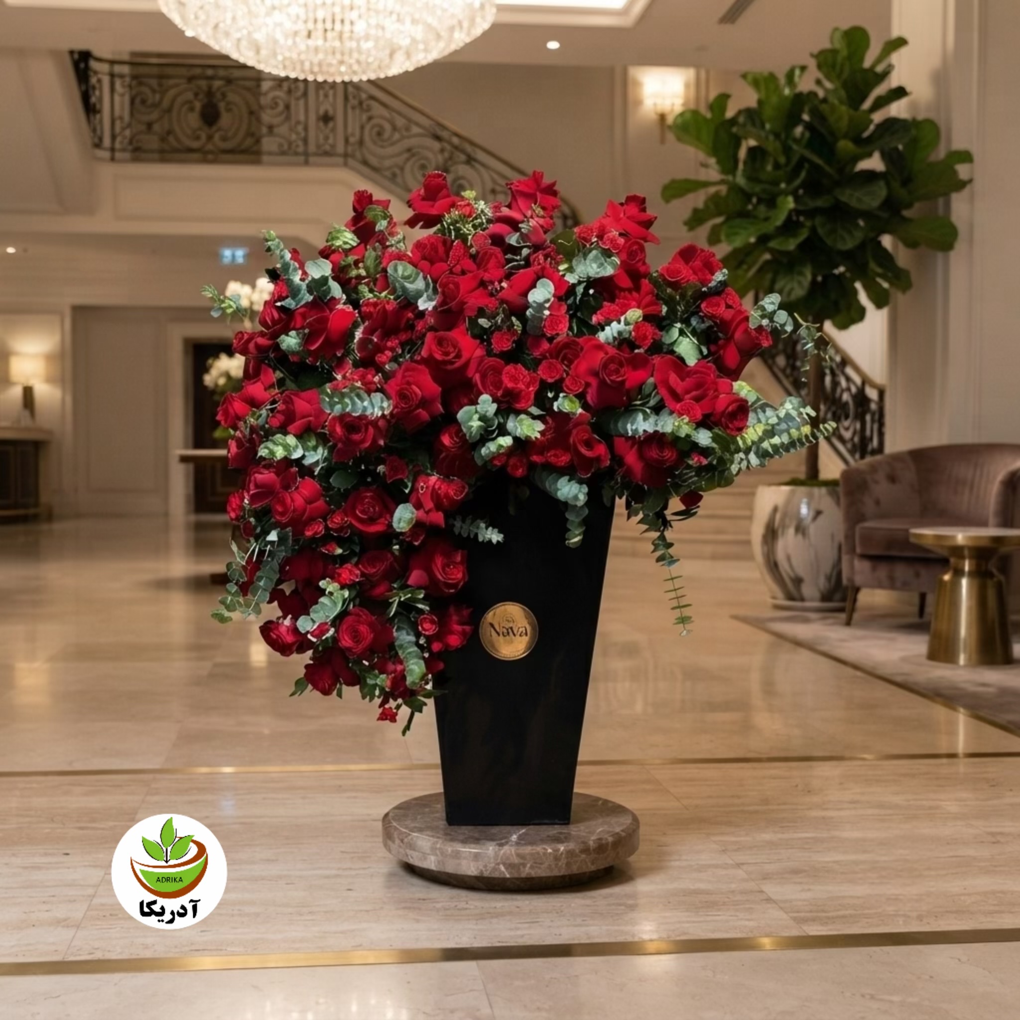 سبد گل طبیعی