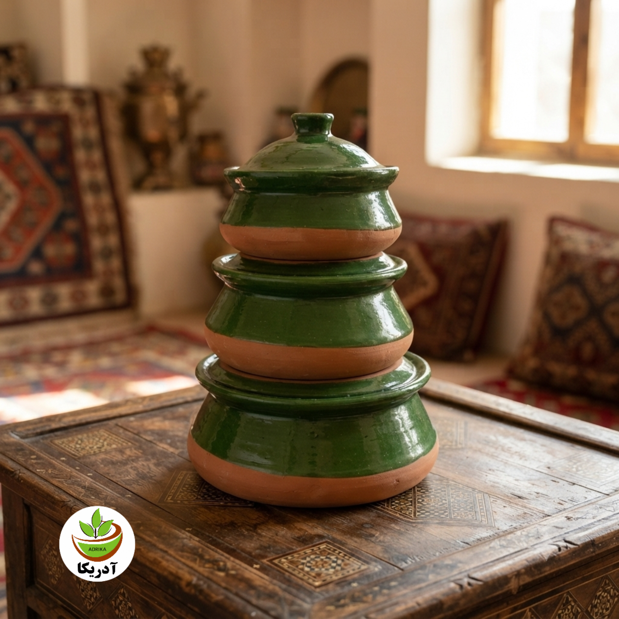 ظرف غذاخوری سنتی گمج 4 نفره سایز متوسط