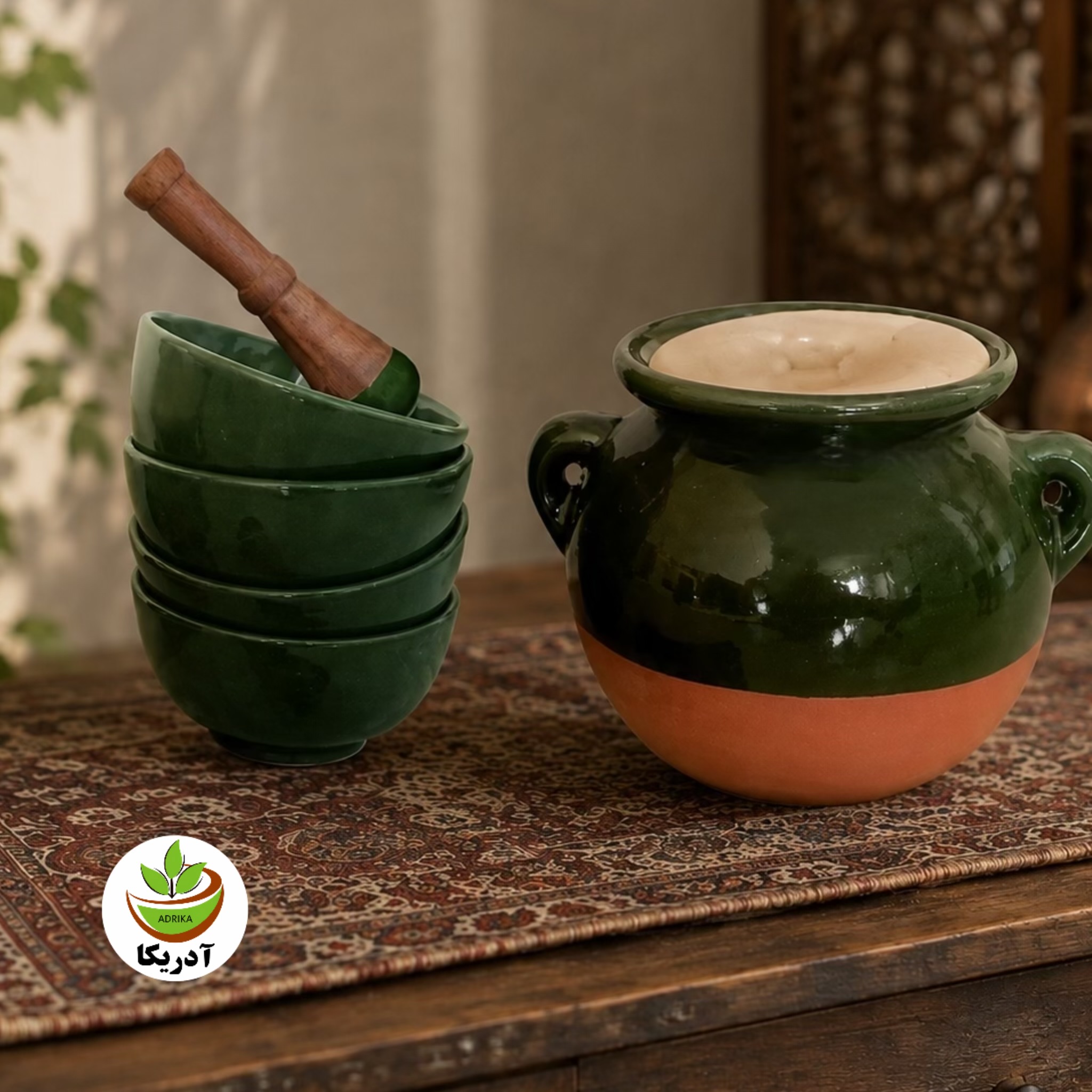 سرویس دیزی سفالی 4 نفره