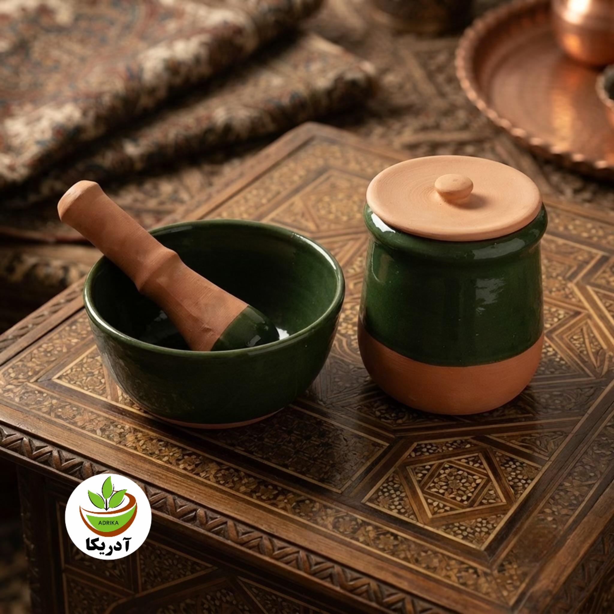 سرویس دیزی سفالی تک نفره