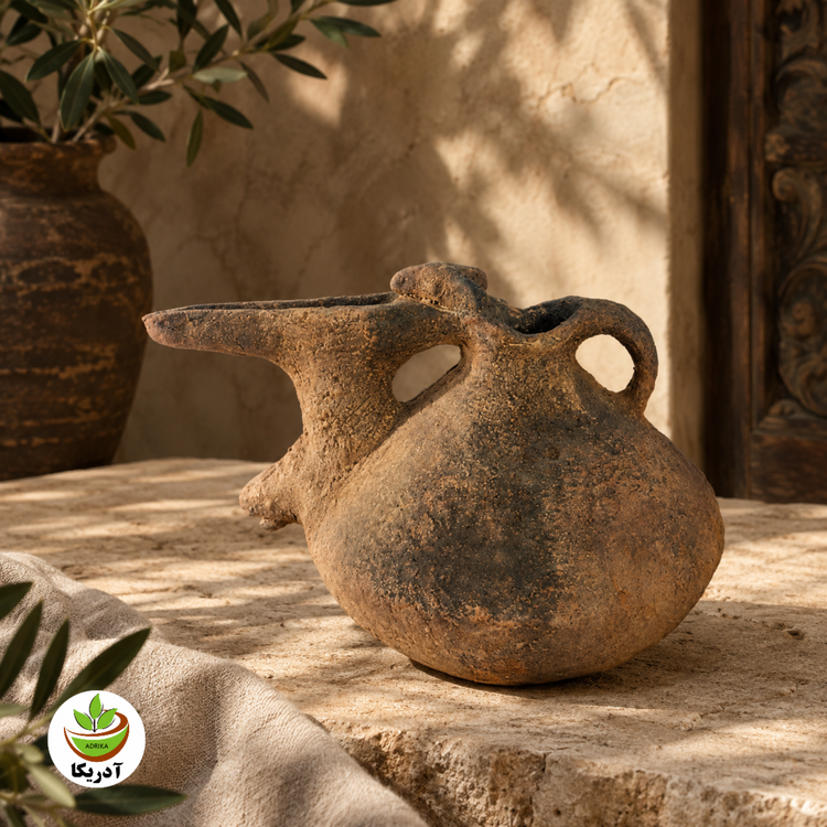 ظرف سفالینه باستانی کلکسیونی